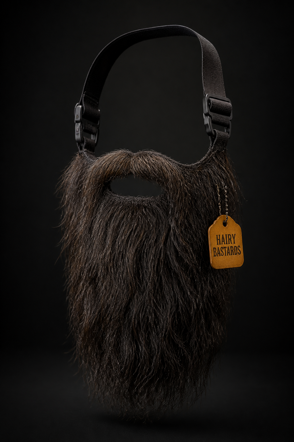 Hairy Bastards dark replica beard