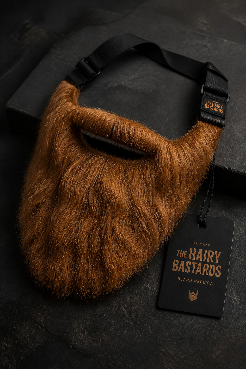 Hairy Bastards ginger replica beard